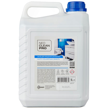 Засіб для чищення сантехніки "Морська свіжість" 5 л