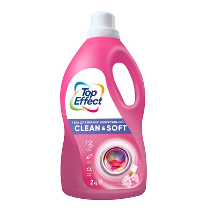 Гель для прання універсальний "Clean&Soft" 2 кг