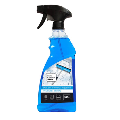 Засіб для миття скляних і дзеркальних поверхонь "Кришталева свіжість" 500 мл